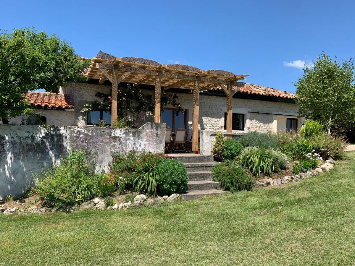 Villa Chez Sarrazin à Brossac Extérieur photo