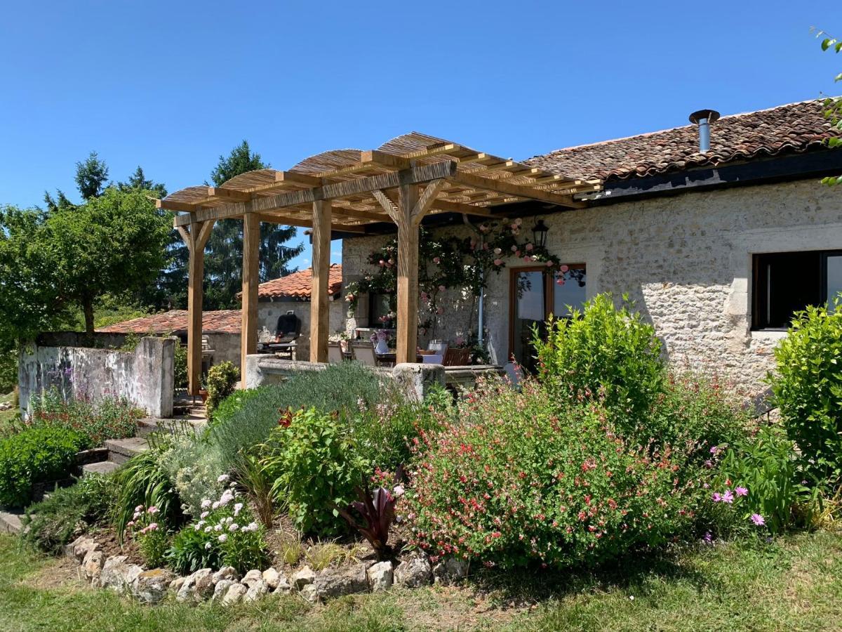 Villa Chez Sarrazin à Brossac Extérieur photo